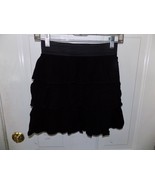 Amy&#39;s Closet Black Tiered Skirt Size L (14) Girl&#39;s EUC - $21.85