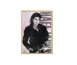 Michael Jackson Portrait Nice Wood Kitchen Fridge Magnet 2.5 x 3.5 NEW B93  - £4.68 GBP