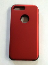 iPhone 7  Red Case with Rubber Skin Protective Insert New Shock Proof Du... - $226.33 MXN
