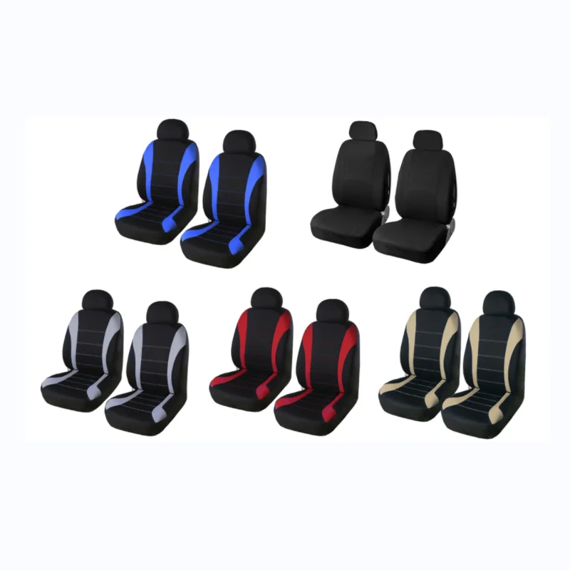 2-Seat Auto Seat Covers for Car Truck SUV Van - Universal Protectors Polyester - £11.29 GBP+