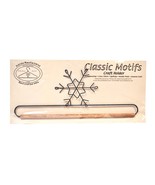 Classic Motifs Snowflake 12 Inch Fabric Holder With Dowel - €13,63 EUR