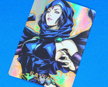 DC Comics Raven Rainbow Foil Holographic Character Art Card Figure - £12.08 GBP