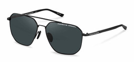 Porsche Design P8967 Sunglasses Sun Glasses A416 Black Authentic New 61mm Men - $376.20