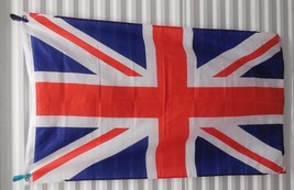 British 2&#39; x 3&#39; Ft Nylon Premium Outdoor Embroidered Finnish Flag Union Jack - £27.56 GBP