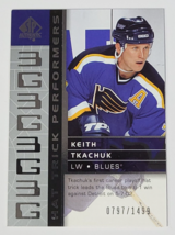 2003 Keith Tkachuk Upper Deck Sp Authentic Hat Trick # 103 Nhl Hockey Card /1499 - £3.13 GBP