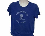 UA Under Armour Wounded Warrior Project Property Heroes Blue T Shirt Lar... - $13.20