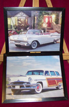 vintage &amp; muscle car/ framed pictures/{lot of 5} - £23.37 GBP