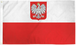 Poland Eagle Flag 3x5ft Flag of Poland Polish Flag 3X5 House Flag 100D - £12.71 GBP