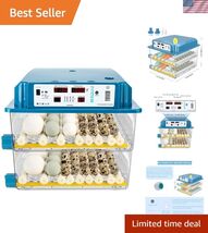 120 Egg Incubators for Hatching Eggs Automatic Temperature Control Chick... - $212.34