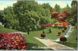 Vintage Busch Gardens Pasadena California Postcard - £8.70 GBP