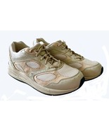 Women&#39;s Athletic Shoes, Drew, Beige, Orthopedic, 10.5 N, 43, Leather Uppers - $61.31