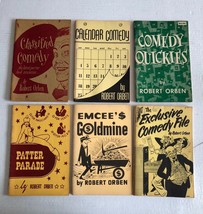 6 Vintage Joke Comedy Humor Books Robert Orben Paperbacks emcee one line... - £73.95 GBP