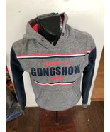 MENS Small Hoodie Pullover with Pouch Pocket Property of Gongshow Hockey - $9.70