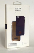 NEW Native Union CLIC 360 Case for iPhone 7+ 6 PLUS Navy Blue Millerain Canvas - £5.15 GBP