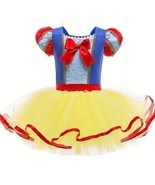 NEW Princess Snow White Tutu Romper Leotard Dress Girls Halloween Costume - €14,86 EUR
