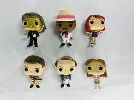 Lot of 6 The Office Funko Pop Figures Jim Pam Andy Kevin Stanley Meredith - $29.99