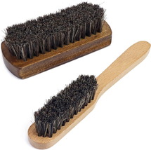 Horsehair Laundry Stain Brushes Set by  Natural Soft Bristle for Scrubbing NEW - £13.44 GBP