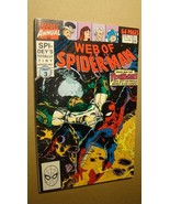 WEB OF SPIDER-MAN ANNUAL 6 *VF/NM 9.0* VS PSYCHO-MAN MICROVERSE DOUBLE SIZE - $5.94