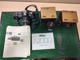 Nikon N2000 Complete Camera Set with 2 Lenses 50 MM and 35-70 MM - £167.20 GBP
