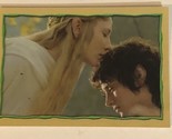 Lord Of The Rings Trading Card Sticker #214 Cate Blanchet Elijah Wood - $1.97