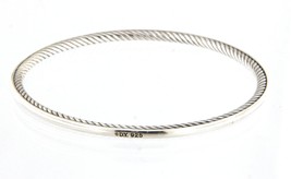 David yurman Women&#39;s Bangle .925 Silver 333150 - £199.03 GBP