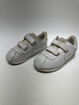 Nike Cortez Basic SL White Toddler Sneakers School Shoes  (904769 100)- SZ 10c - £15.97 GBP