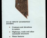USGS Metric Topographic: Lovelock, Nevada 1984 Topo Map - $8.69