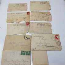1910s Letters Family Member to Parents Set of 9 Mt. Auburn Decatur Illin... - $18.95
