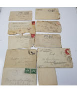 1910s Letters Family Member to Parents Set of 9 Mt. Auburn Decatur Illin... - £14.88 GBP