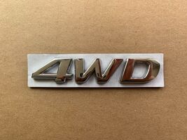 New For Wheel Drive SUV 4WD Tailgate Side Trim Sticker Badge Emblem Repl... - $9.87