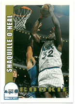 Shaquille O&#39;Neal 1992-93 NBA Hoops Rookie Card (RC) #442 (Orlando Magic/... - $29.95