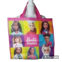 Barbie Reusable Shopping Tote Bag XLarge You Can Be Anything Pink NEW - £44.72 GBP