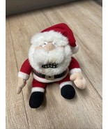 Santa Claus Plush 1980s Rare With Sound Box Effects And Grumpy Santa  Vi... - $520.33 MXN