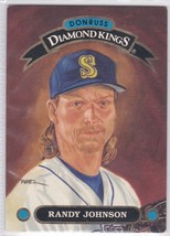 G) 1992 Donruss Diamond Kings Baseball Trading Card - Randy Johnson #DK22 - £1.56 GBP