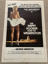 The Happy Hooker Goes to Washington 1977, Original Vintage Movie Poster  - £39.46 GBP