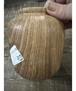 Decorative Brown Vase CRACKED - $11.68