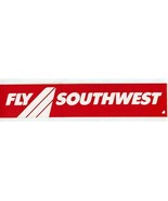 Southwest Airlines FLY SOUTHWEST Bumper Sticker  - £20.27 GBP