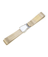 Airplane Buckle Belt - Hip, comfortable and durable (XL, Beige Sand) - $256.63 MXN