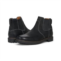 Florsheim men&#39;s field plain toe gore boot - medium width in BLACK - £79.50 GBP