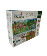 Crocodile Creek Four Seasons 24 Piece Floor Puzzle For 2 Yrs Plus New In... - €16,30 EUR