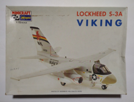 Vintage Lockheed S-3A Viking MINICRAFT Model Kit #1142 - £19.62 GBP