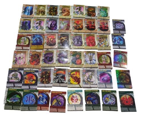 Lot Of 47 Misc BAKUGAN cards With Case - $45.05