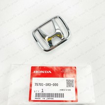 Genuine Honda 92-95 Civic EG Hatchback 3 Door Rear H Emblem Badge Chrome... - $26.96