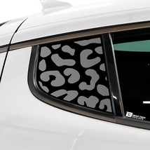 Fits Kia Stinger 2018 - 2023 Window Leopard Cheetah Cow Paw Star Decal S... - £23.88 GBP