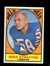 1967 Topps #29 Mike Stratton Vgex Bills Nicely Centered *X96464 - £6.00 GBP