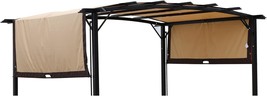 Outdoor Patio Pergola Replacement Canopy, For 12X9 Ft Pergola Frame, Bei... - $103.93