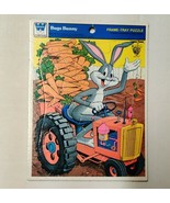 Vintage 1975 Looney Tunes Warner Bros BUGS BUNNY Carrot Farm Frame-Tray ... - $13.58 CAD