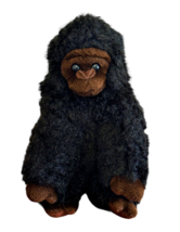 Applause MELVIN Black Gorilla Ape Plush Stuffed Animal 7 Inch Toy 1990s Vintage - $9.64
