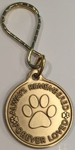 Always Remembered Forever Loved - A True Friend Dog Pet Memorial Keychai... - $5.99