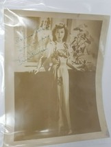 Rise Stevens Autographed 8x10 Metropolitan Opera Co New York City Sepia ... - $18.95